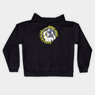 Night Shift Team - Eletrician Kids Hoodie